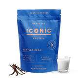Sachet ICONIC Protéine Vanille, arôme vanille pour démarrer la journée.