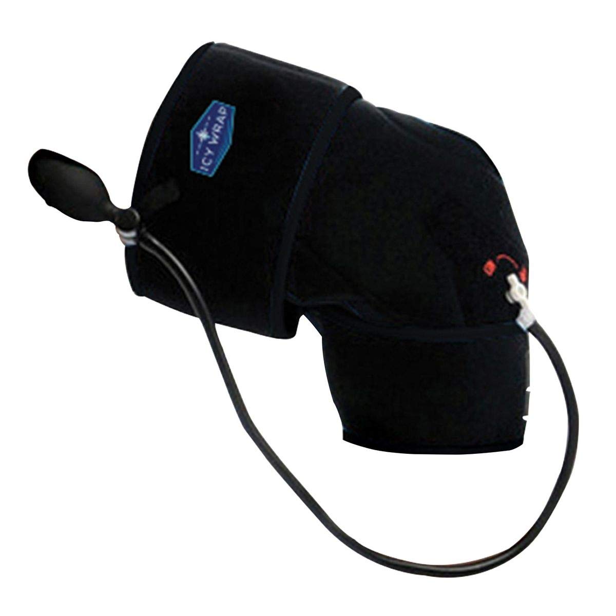 Icy Wrap compresse froide genou, couverture complète pour soulager douleur et enflure.