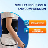 Icy Wrap doublures-gel-amovibles facilitent la réutilisation au congélateur.