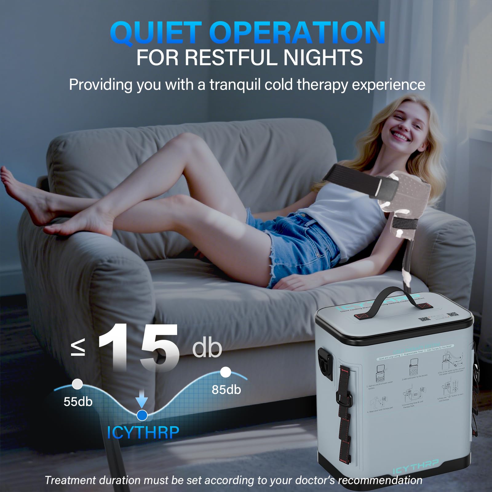 ICYTHRP coussin de thérapie épaule ergonomique et confortable.