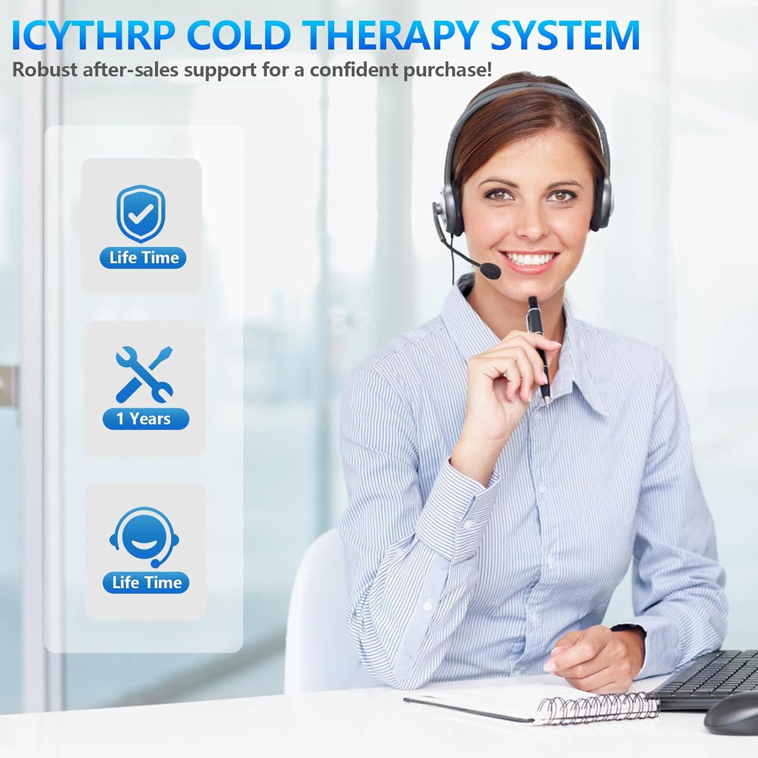 ICYTHRP couverture ergonomique epaule pour une application ciblée.