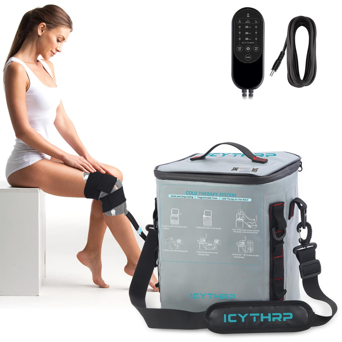 ICYTHRP machine de cryotherapie genou, soulagement potentiel apres chirurgie