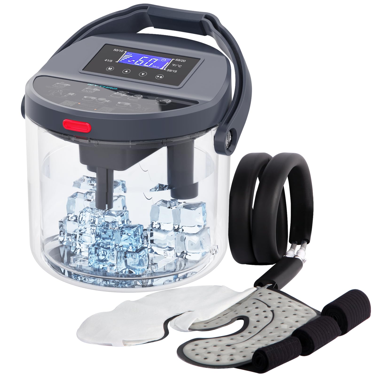 ICYTHRP système glace genou programmable pour une gestion ciblée de la douleur, post-chirurgie.