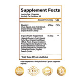 Ideal Infusion Vitamine C: étiquette biologique, emballage clair pour choix sain.