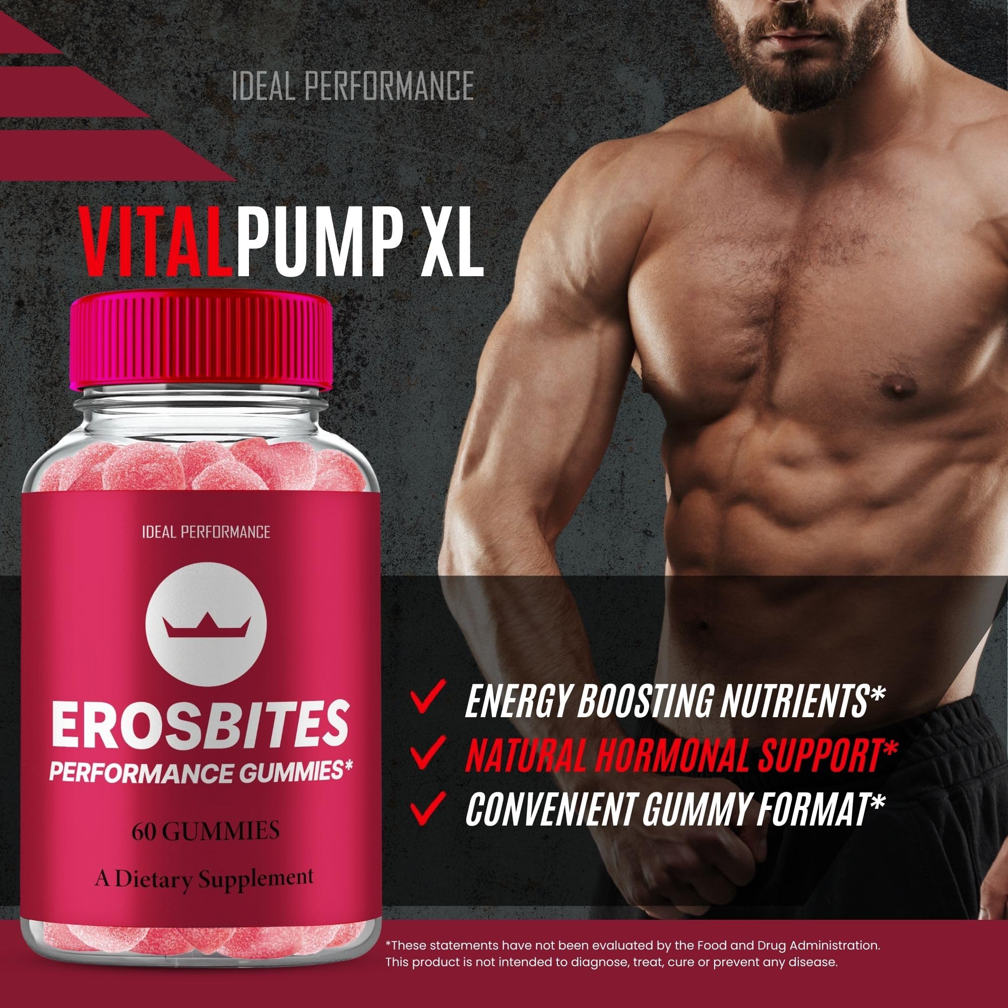 Arôme fruits rouges des gommes Eros Bites, saveur naturelle