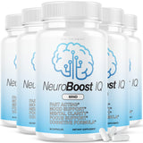 IDEAL PERFORMANCE Neuro Boost IQ — bouteille de pilules pour le soutien cognitif potentiel.