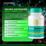 Capsules Neuro Defender en gros plan, design pratique pour une prise quotidienne.