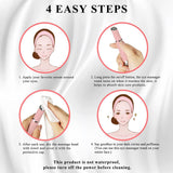 Ideal Swan Eye Massager Rose – design compact et portable pour domicile et déplacement.