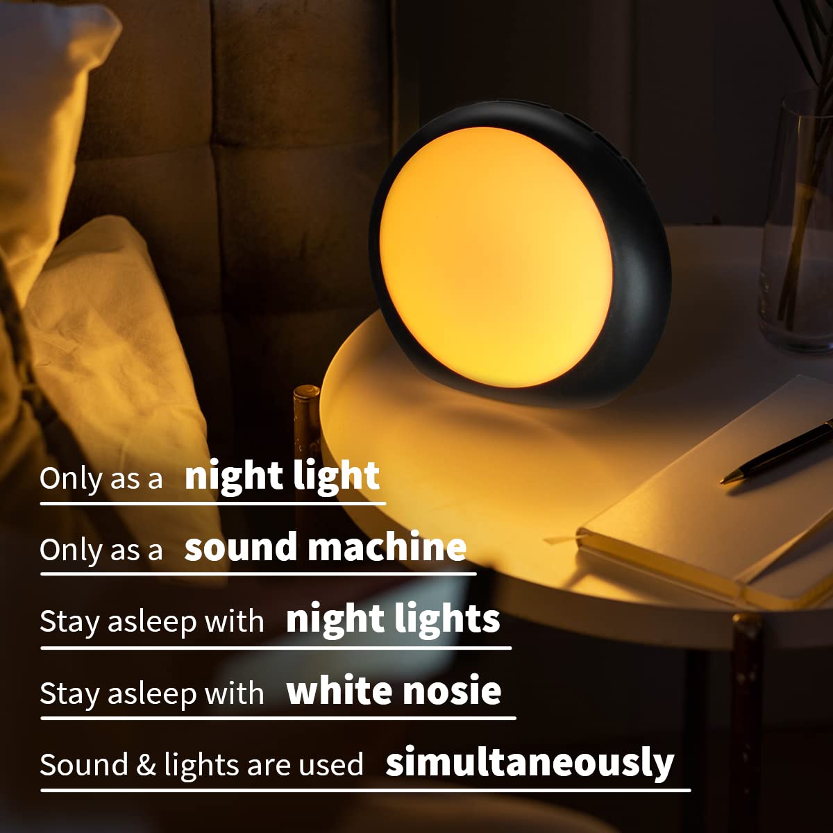 iDealSleep-10-niveaux-brillance: ajuste l’éclairage pour chaque moment.