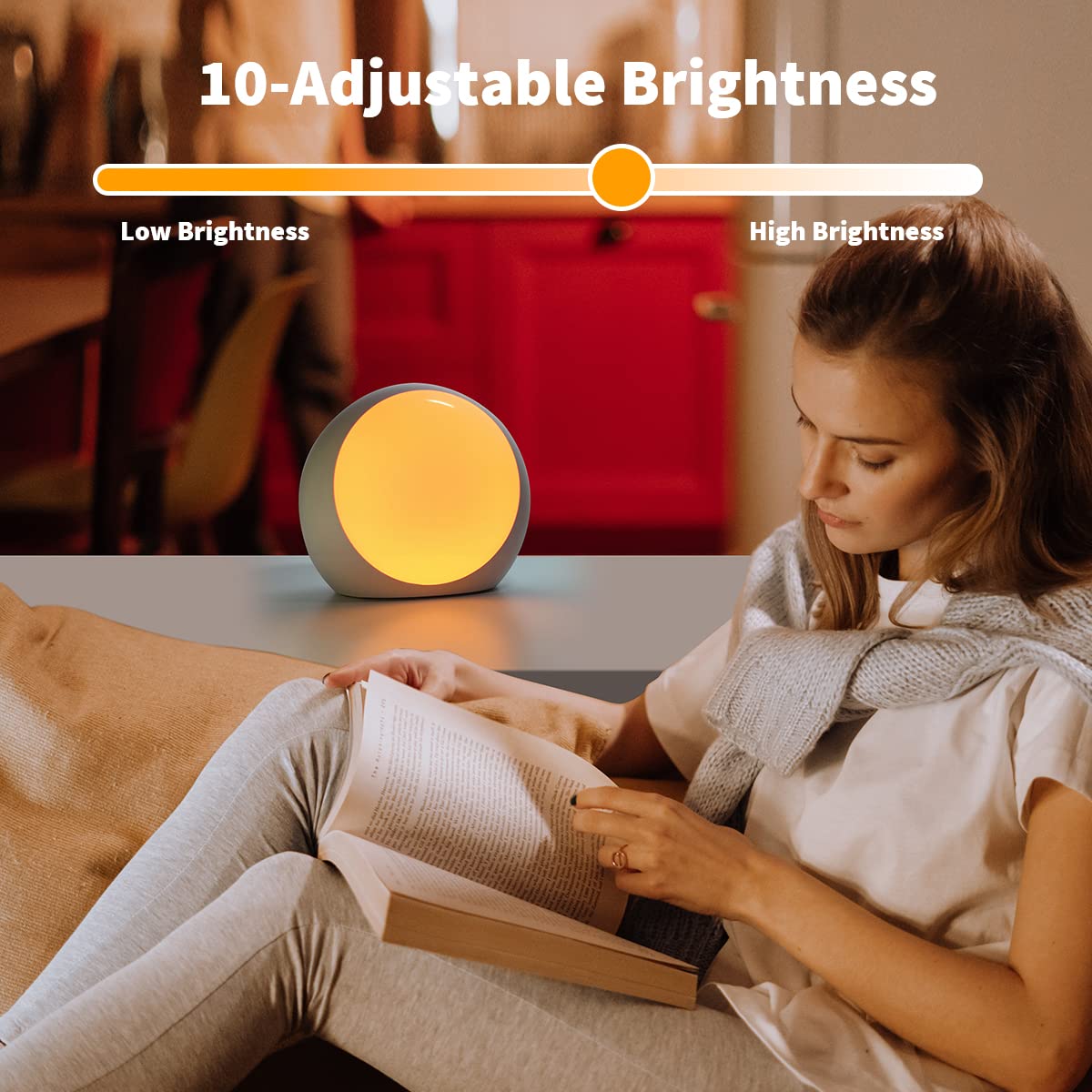Idealsleep design compact – appareil discret sur table de chevet.
