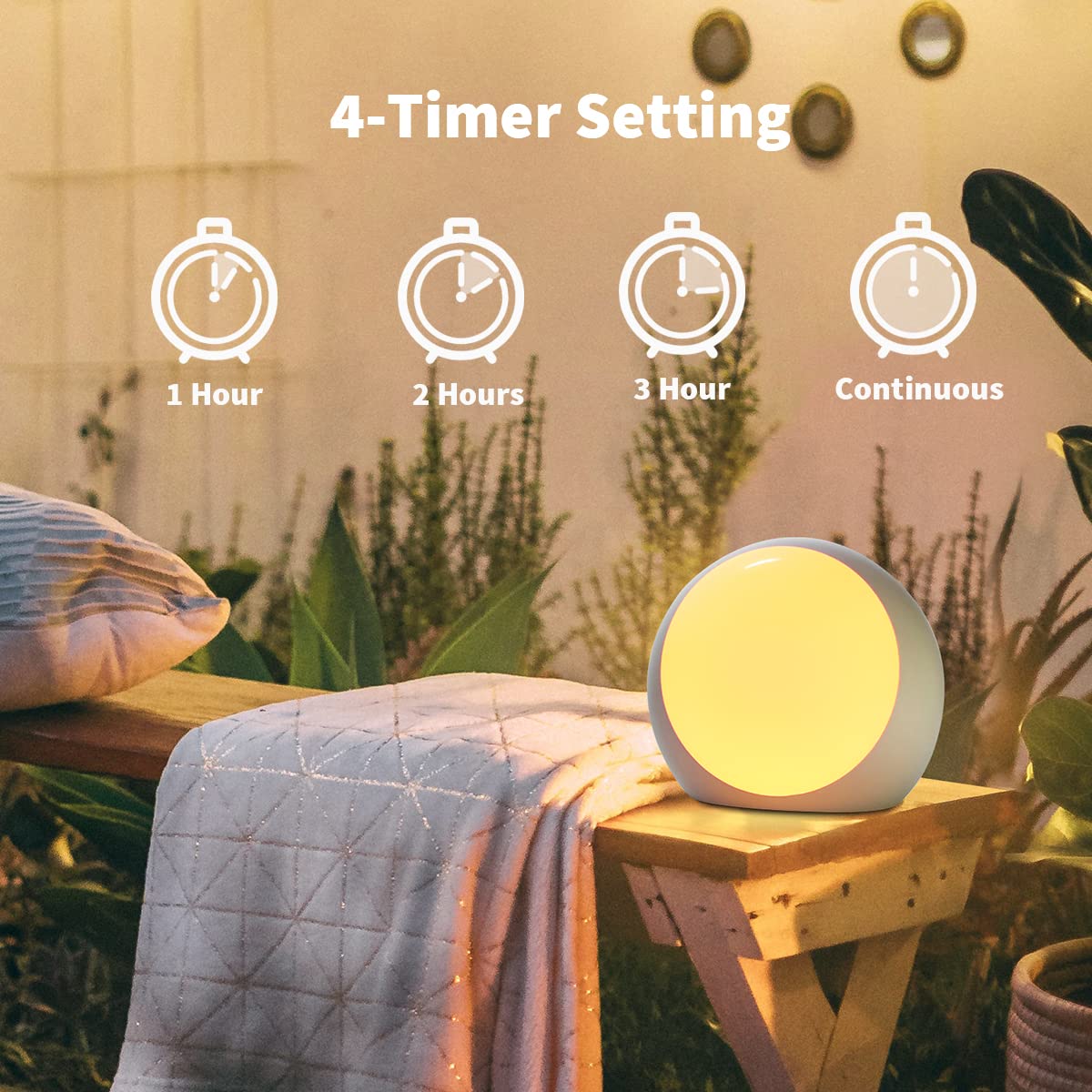 Idealsleep mémoire des réglages – reprise du dernier mode préféré à la prochaine utilisation.