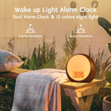 iDealSleep réveille lumineux – coucher du soleil et ambiance apaisante
