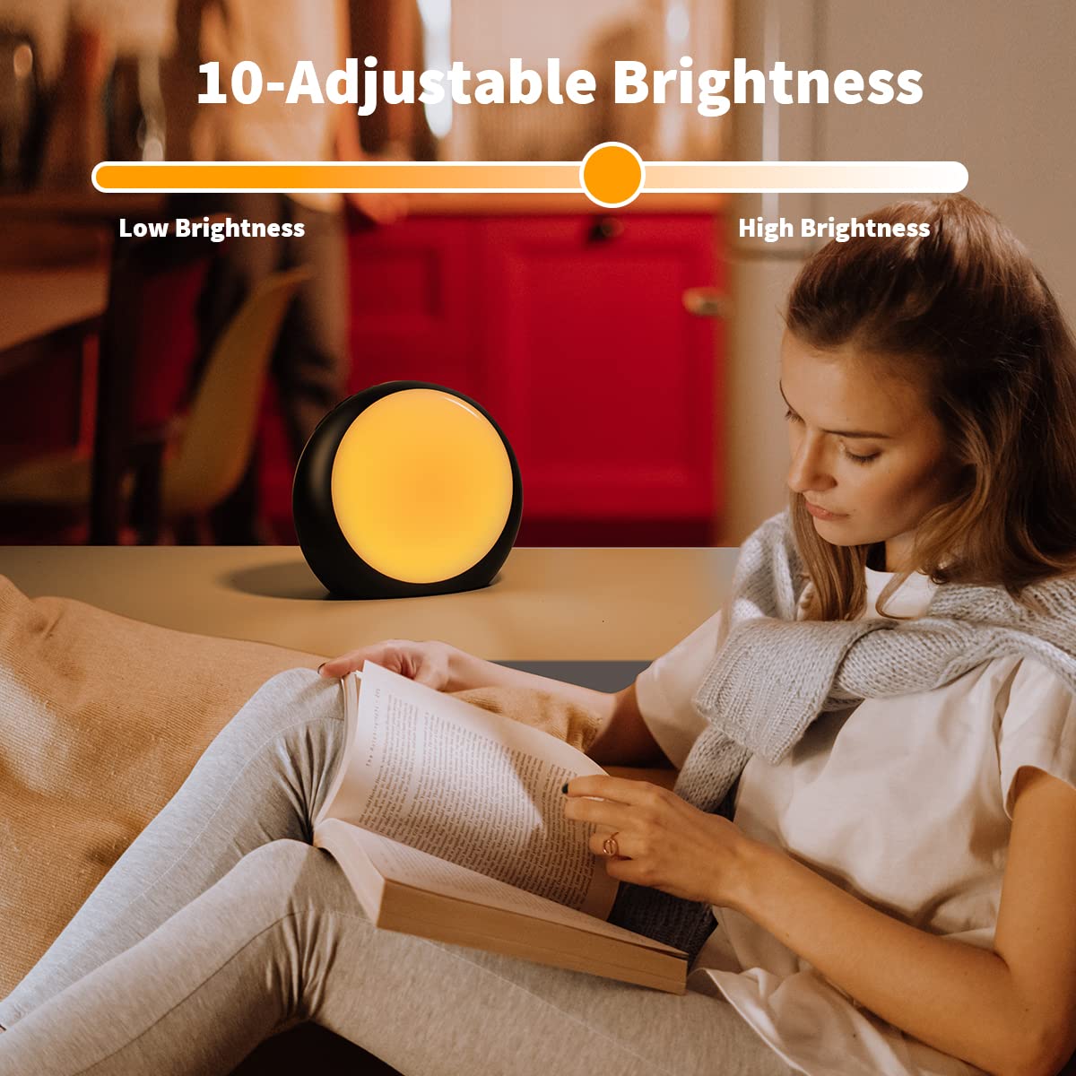 iDealSleep-volume-36-niveaux: personnalisez le son pour une tranquillité ciblée.
