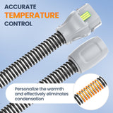IDEAR Climate Series 10: Tuyau CPAP, design durable et hygiénique pour un nettoyage facilité.
