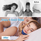 IDEAR utilisation nocturne avec sangles de soutien pour dormir plus sereinement.
