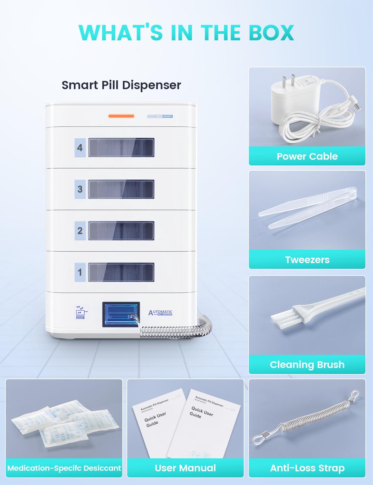 Ideerfit alarme-melodie: rappel discret et efficace