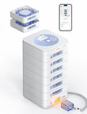 Ideerfit distributeur medicaments 84 jours, organisation simplifiée pour les routines.