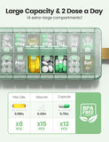Ideerfit poignee-portative — transport fiable des vitamines lors de vos déplacements.