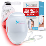 iDerma masque-led visage avec couverture complète pour traitement ciblé