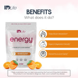 IDLife Orange Energy Drink en poudre, soutien pendant l'entraînement