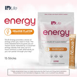 IDLife Orange Energy Drink en poudre, parfait au travail