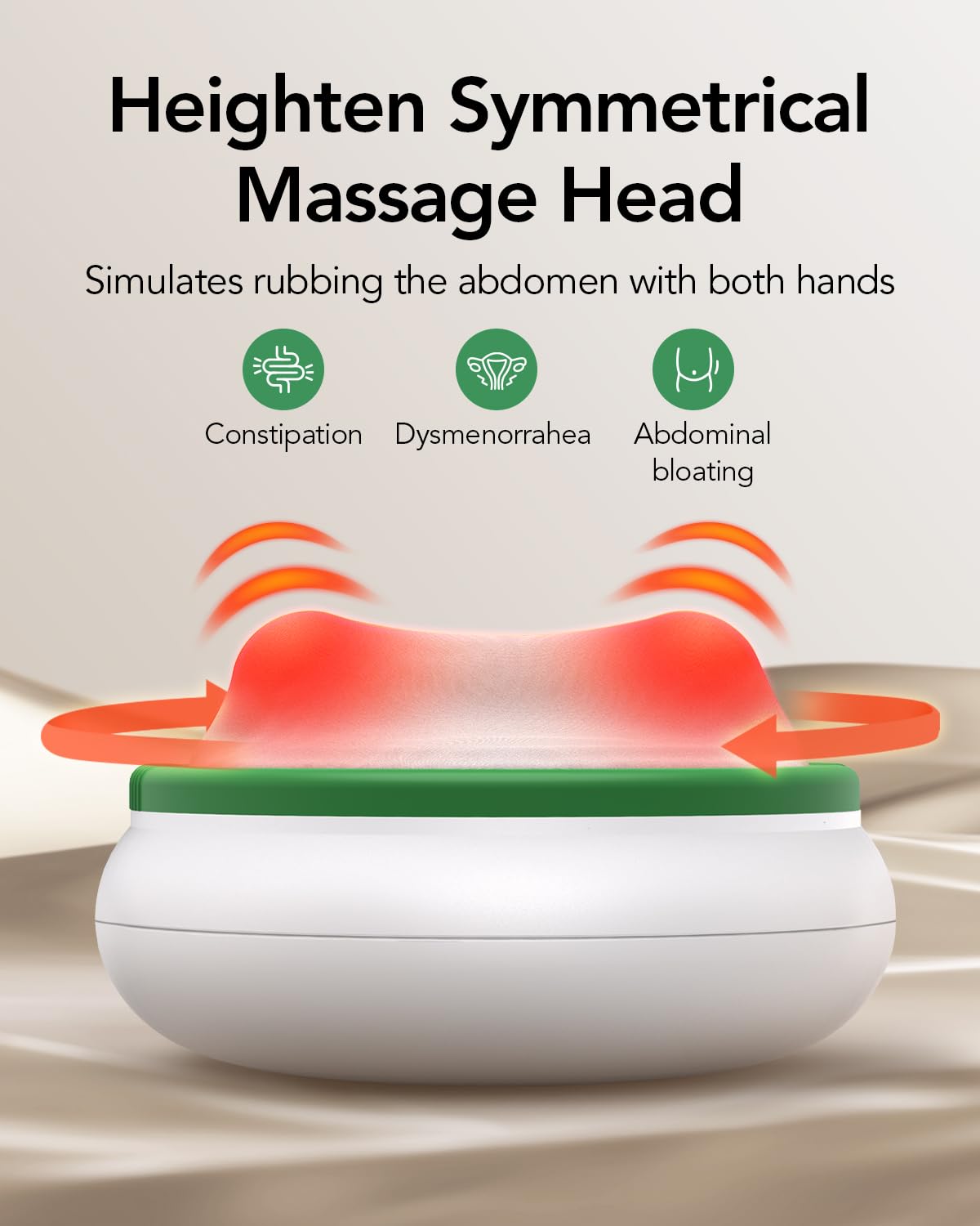 iDOO Masseur ventre rotation 360 offre un massage profond