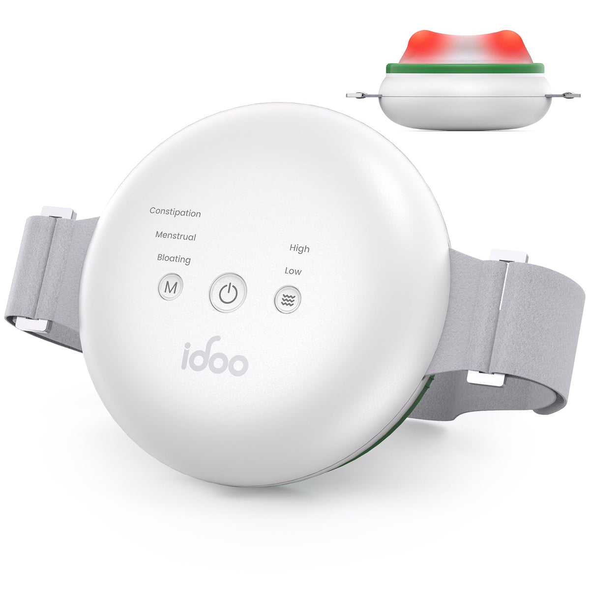 iDOO Masseur ventre shiatsu chaleur pour soulager les inconforts digestifs