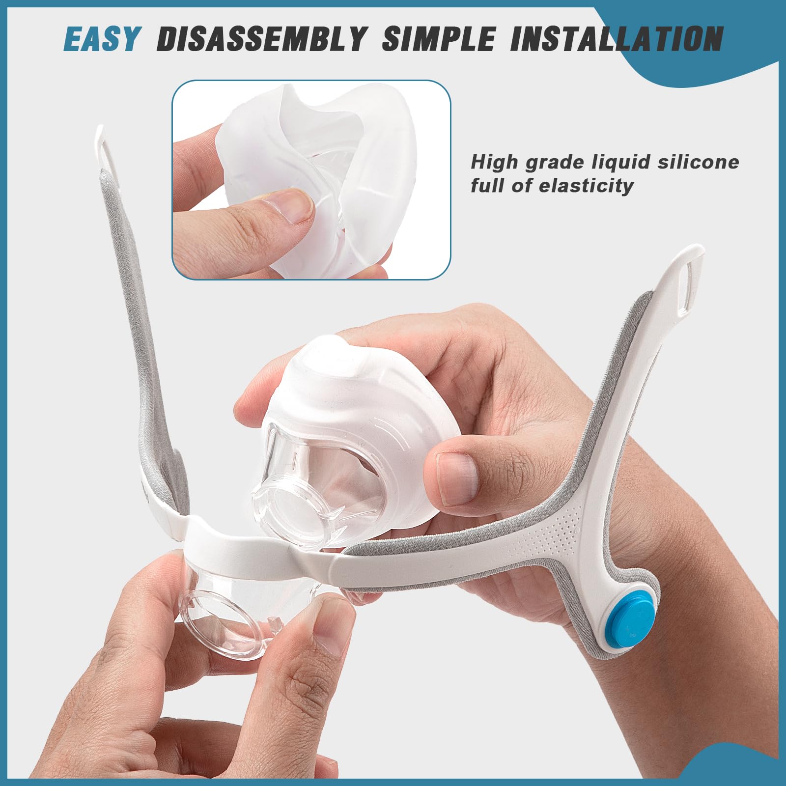 Coussin nasal Iduola AirFit N20 - taille moyenne pour ajuste cohérent