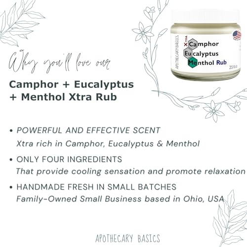 IEG Store Camphor+Eucalyptus+Menthol Xtra Rub – application facile pour un effet rafraîchissant