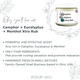 IEG Store Camphor+Eucalyptus+Menthol Xtra Rub – application facile pour un effet rafraîchissant