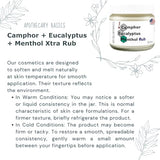IEG Store Camphor+Eucalyptus+Menthol Xtra Rub – fabriqué en Ohio, États-Unis
