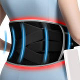 Le dos chauffant sans fil IENIN illustre une thérapie thermique portable et pratique.