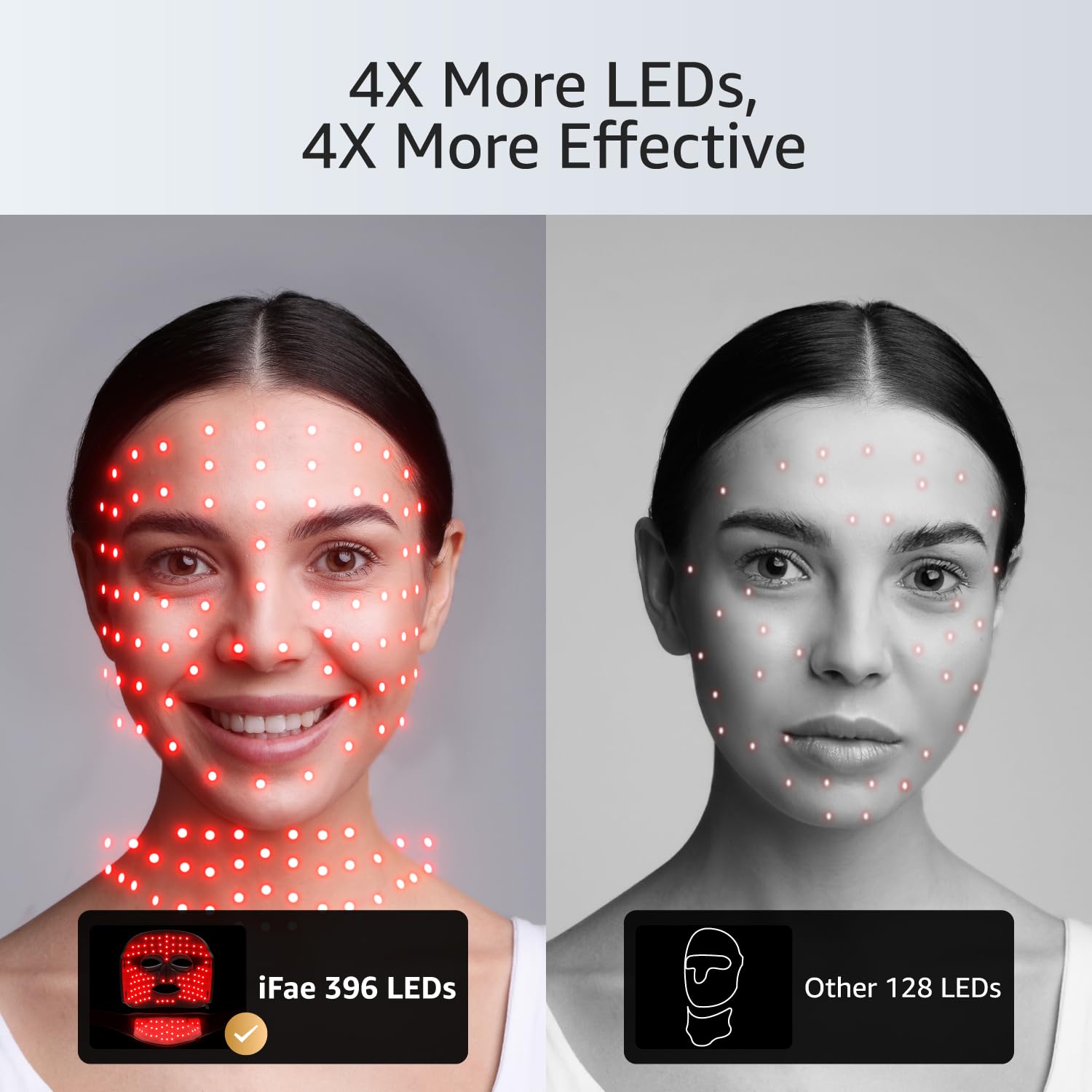 IFAE masque compact et rechargeable sans fil pour l’utilisation nomade.