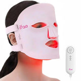 Masque IFAE rouge pour le visage, sept couleurs, teint plus uniforme et lumineux.