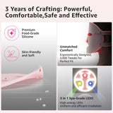 Masque silicone IFAE confort ajustement doux sur le visage et hygiène facilitée.