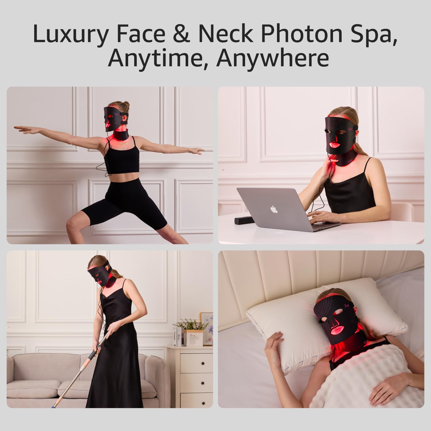 IFAE masque télécommande rechargeable offre liberté d'utilisation