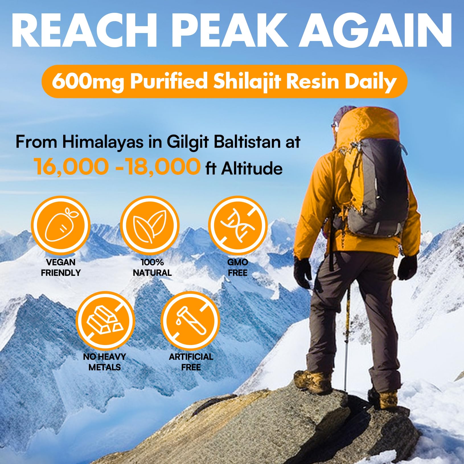 Ifendly Shilajit usage quotidien, pratique et sans additifs.