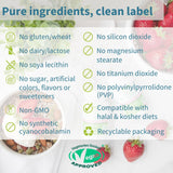 Igennus B12 Complex vegan sans OGM, hypoallergénique et pur.