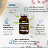 Igennus lutéine-zéaxanthine vegan : soutien potentiel de la santé visuelle.