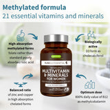 Igennus Minéraux chelatés, fer et zinc, tablettes, énergie et vitalité quotidiennes.