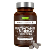 Igennus Multivitamine Femmes, bouteille-tablettes, soutien énergie et bien-être quotidien.