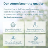 Igennus Ultra Pure Omega-3 EPA 500mg – capsules compactes, pratique à transporter.