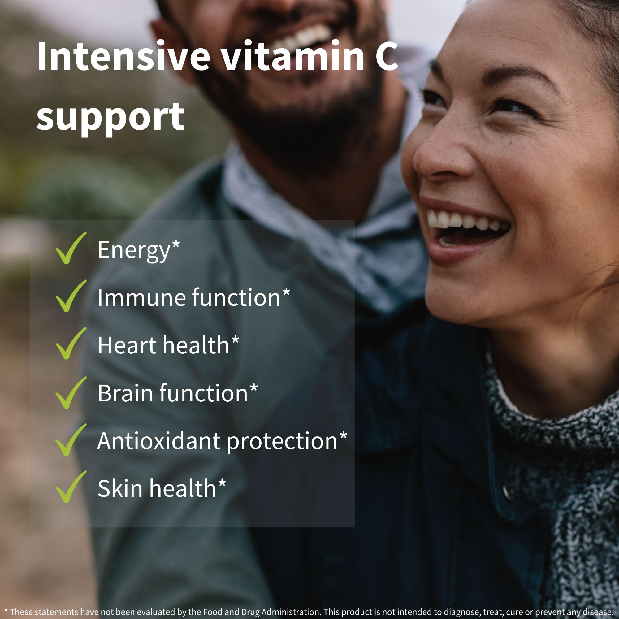 Igennus Vegane vitamine C : sans produits animaux et sans lactose.