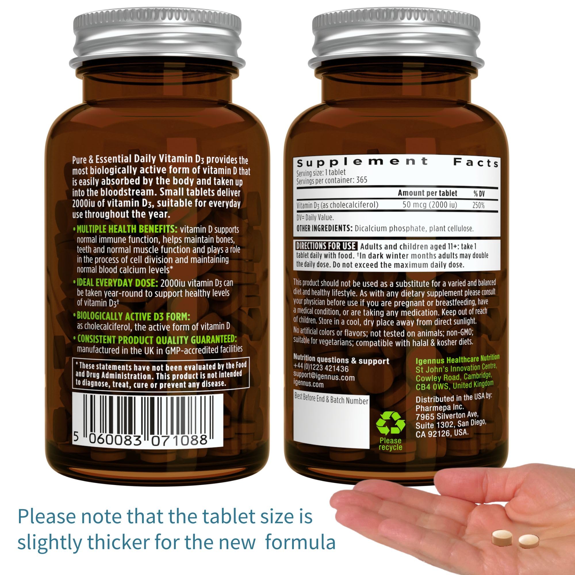 Formule pure et sans OGM, sans additifs indésirables.