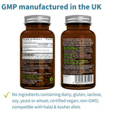 Igennus Vitamin D3 Végan 1000UI — symbole vegan, choix éthique et sûr