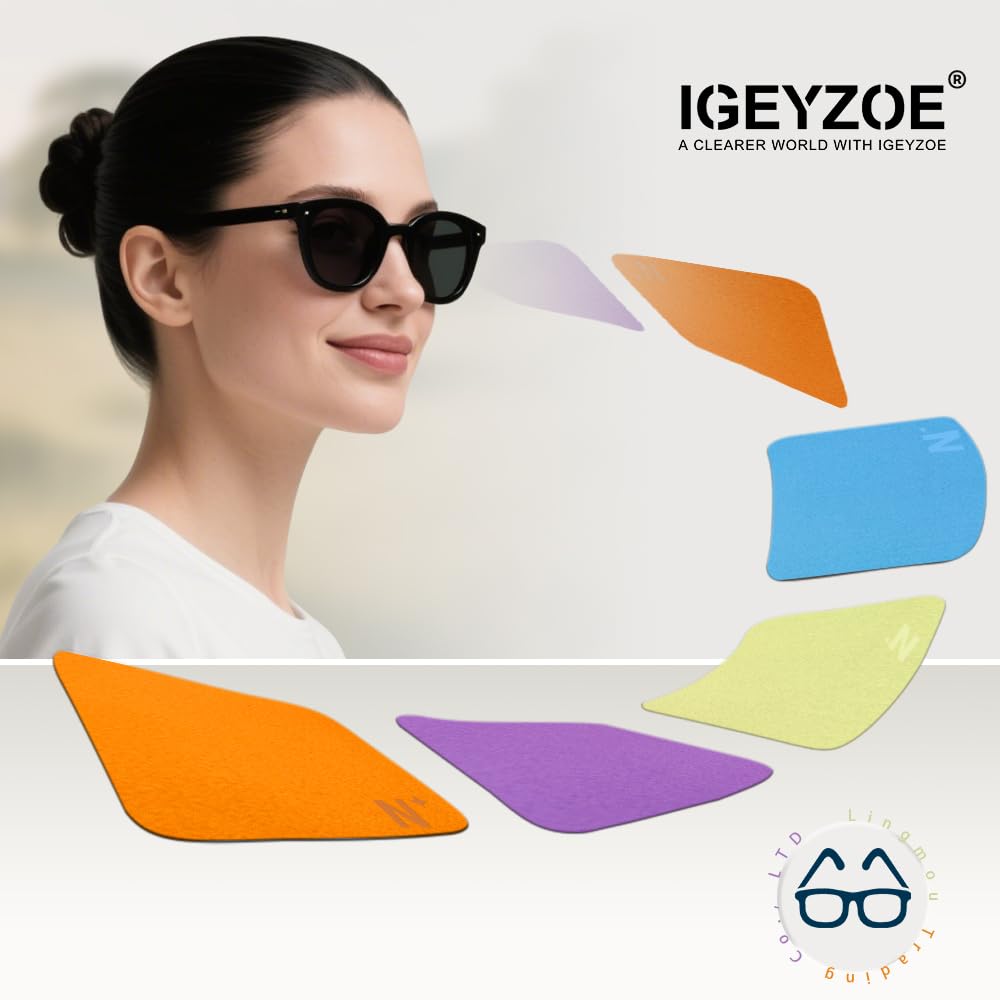 iGeyzoe ensemble chiffons réutilisables en microfibres, lavables et durables