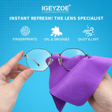 iGeyzoe chiffon microfibre pour objectif caméra, enlève empreintes sans rayures