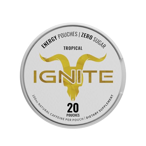 Ignite Energy Pouches Tropical - sachet individuel pour boost rapide sans nicotine