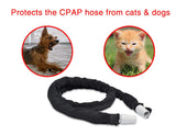 Protection du tuyau CPAP iGuerburn contre les griffes des animaux.