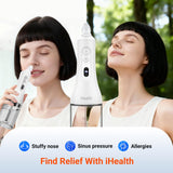 iHealth affiche la température de l’eau sur l’écran, pour un rinçage sûr.